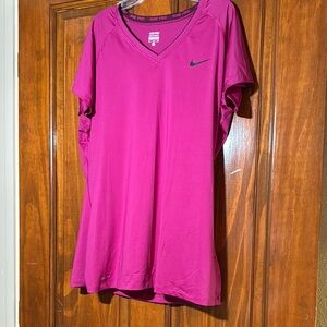 Nike Pink Relaxed Short Sleeve T-Shirt